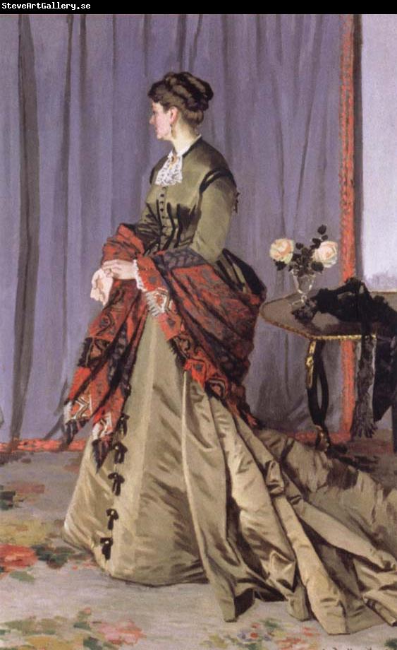 Claude Monet Portrait of Madame Louis Joachim Gaudibert